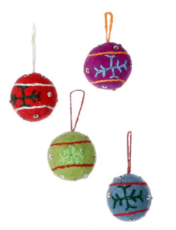 Wool Ball Hanging