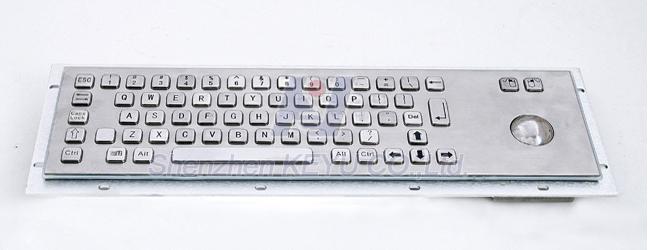 KY-PC-D metal keyboard with trackball