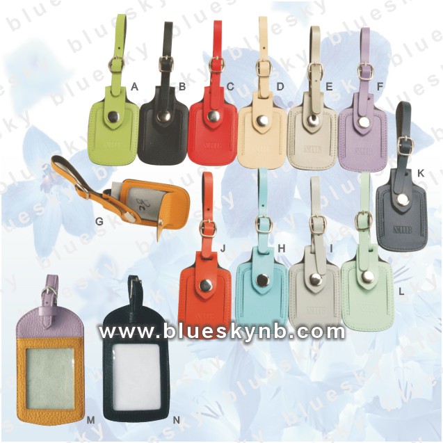 PU Luggage Tags