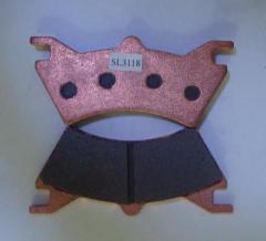 Copperized Brake Pad