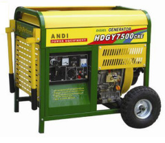 air-cooled diesel generator