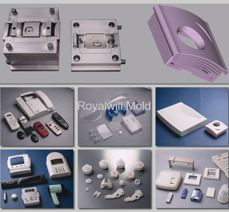 Various Pieces of Plastic Model