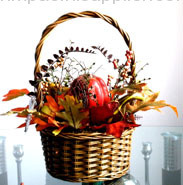 15.5"PUMPKIN BASKET