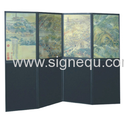 folding banner display