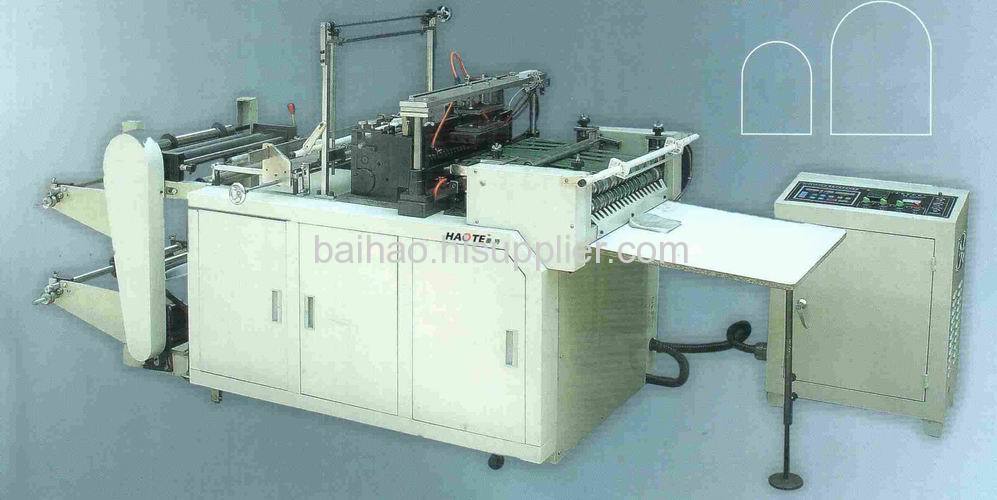 arc-shaped bag making machine