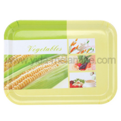 melamine handle tray