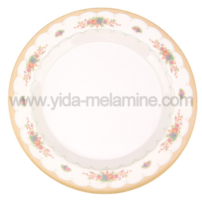 plastic round plate