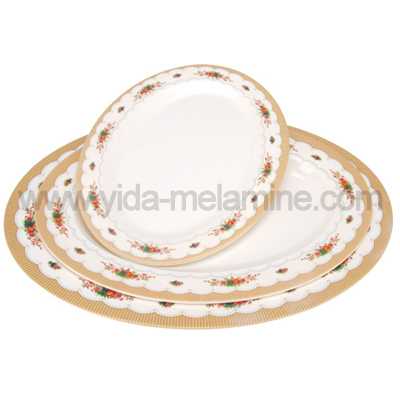 soup oval plate