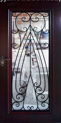 glass door