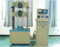 Material stretching testing machine