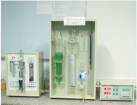 Automatic measurement of carbon and sulfur analyzer