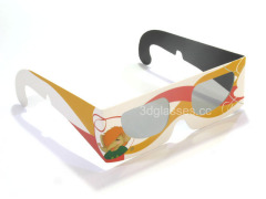 Linear Polarized 3D Glasses