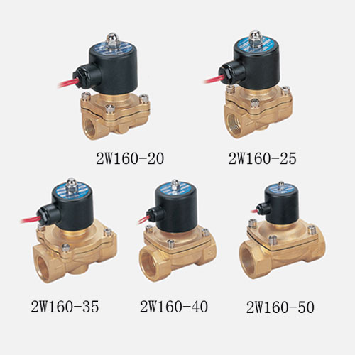 Large Aperture Brass solenoid valve