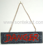 "DANGER" HANGING