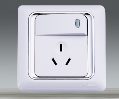 one gang socket