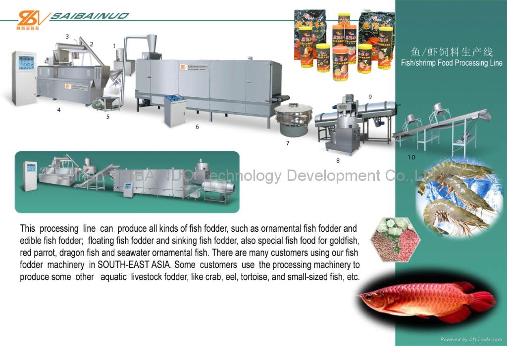 fish food machinery