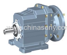 helical gear unit