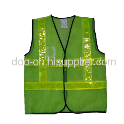 high-luster safety jacket