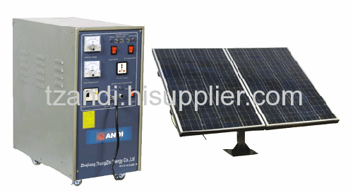 Powered solar generator sets