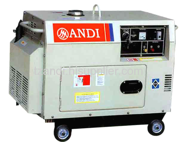 Diesel silent generator