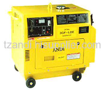 Diesel-oil powered generator