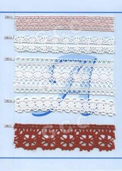 100%Cotton thread many Lace