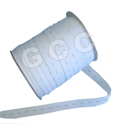 Elastic tape with hole