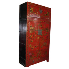 golden painting wardrobe