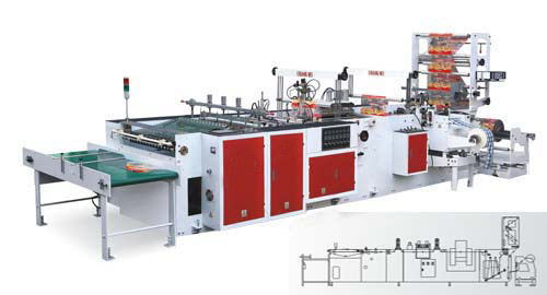 full automatic patch bag making machinery