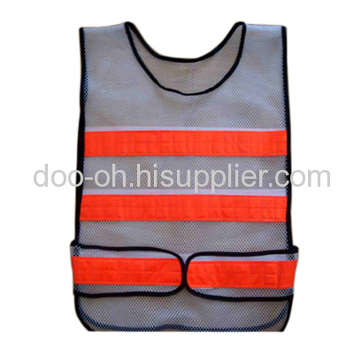 Safety Vest With Reflective Tape