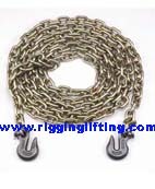 Transport Chain with Grab Hook Both End 3/8"