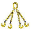 QOF Chain Sling With Oblong Link Foundry Hook