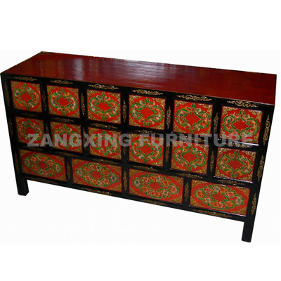 Ancient Tibetan Cabinet