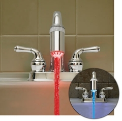 LED faucet light