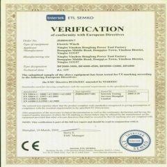 CE Certificate