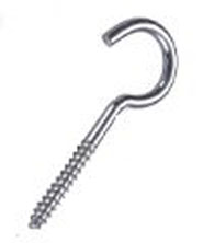 Screw Hook Zinc Plated