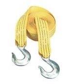 Emergency Tow Strap with Forged Hook