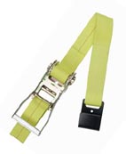 3 Inch Ratchet Strap with Flat Hook-Cargo Tie Down