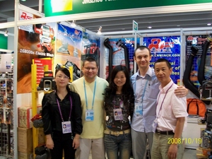 Our booth in The Canton Fair P2