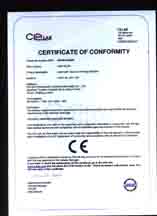 CE Certificate