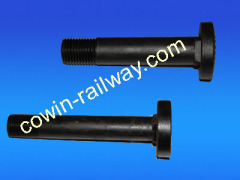 Rail clip bolt