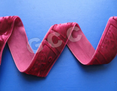velvet ribbon with printing