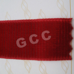 Grosgrain velvet tape