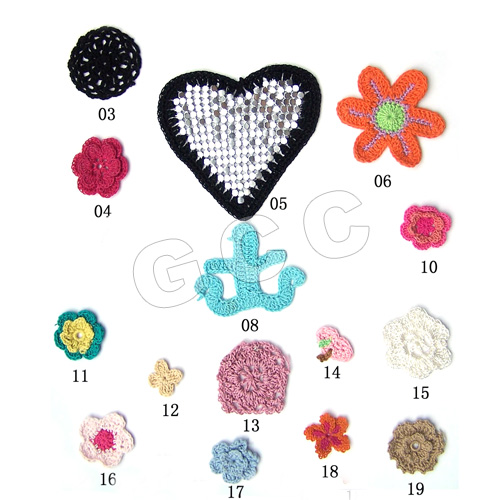 Hand Crochet Flowers
