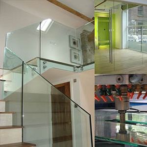 12mm single tempered glass