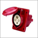 4 poles industrial socket