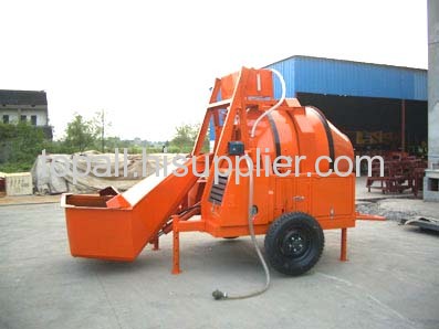 Diesel Engine Powered Concrete Mixer