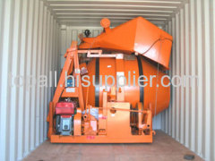 Concrete Mixer With Biconical Mixing Drum