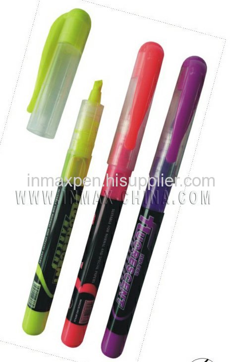 retractable highlighter pens