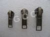 Metal slider with normal puller